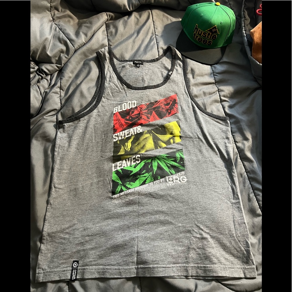 Mens LRG (Lifted Research Group) Tank Top T-Shirt
